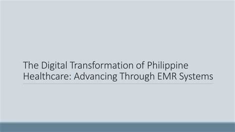 emr systems philippines|EMR Philippines .